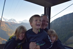 Et la descente de Riederalp en cabine